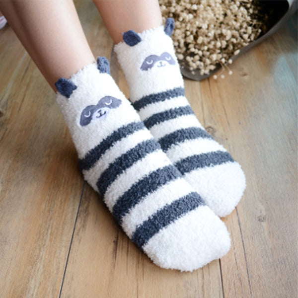 Fuzzy Bear Socks | Kids Beautiful Socks
